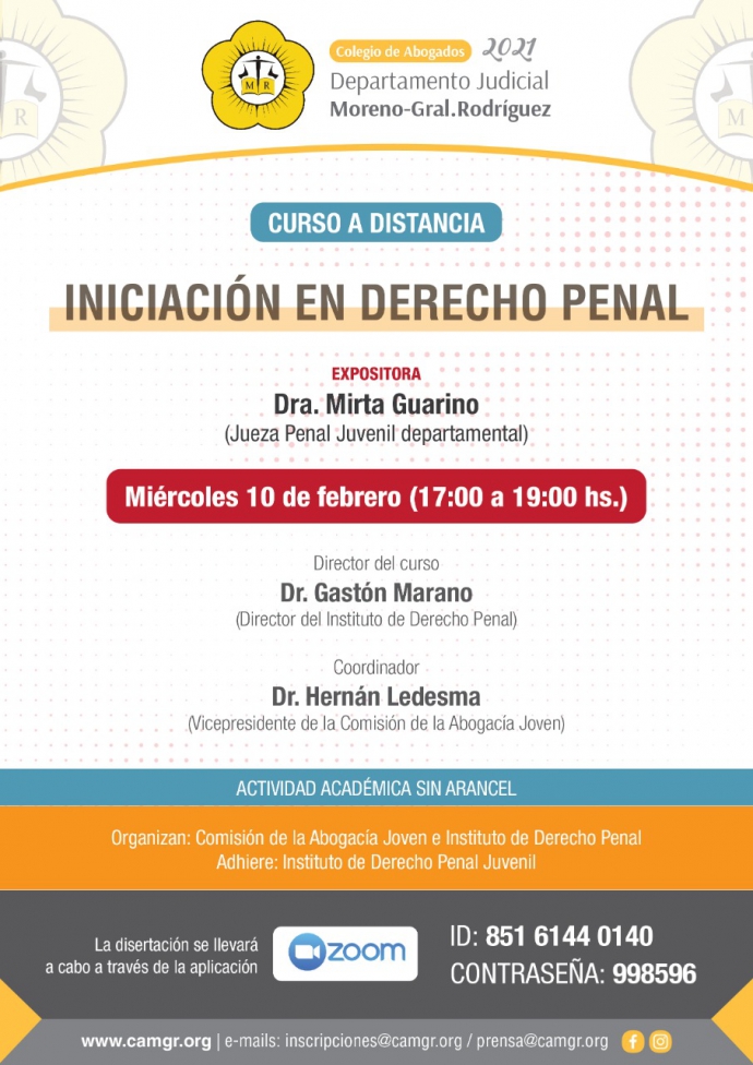 INICIACION EN DERECHO PENAL